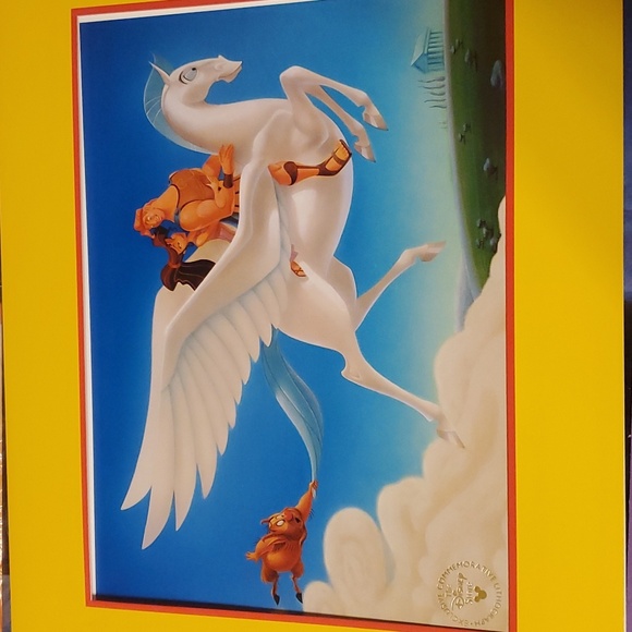 Hercules Lithograph - Picture 2 of 3